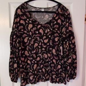 Cute peasant top from Old Navy